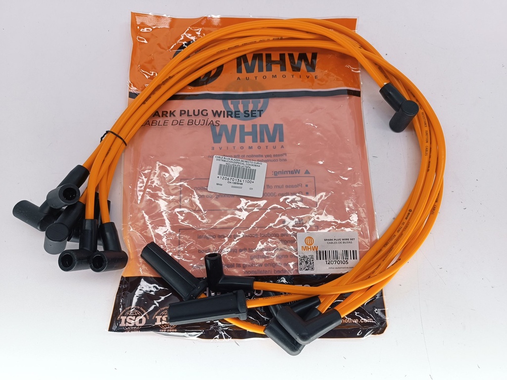 CABLE BUJIA BLAZER 262 RECTO CURVO 90-94 262 4.3 TBI - Vista 4
