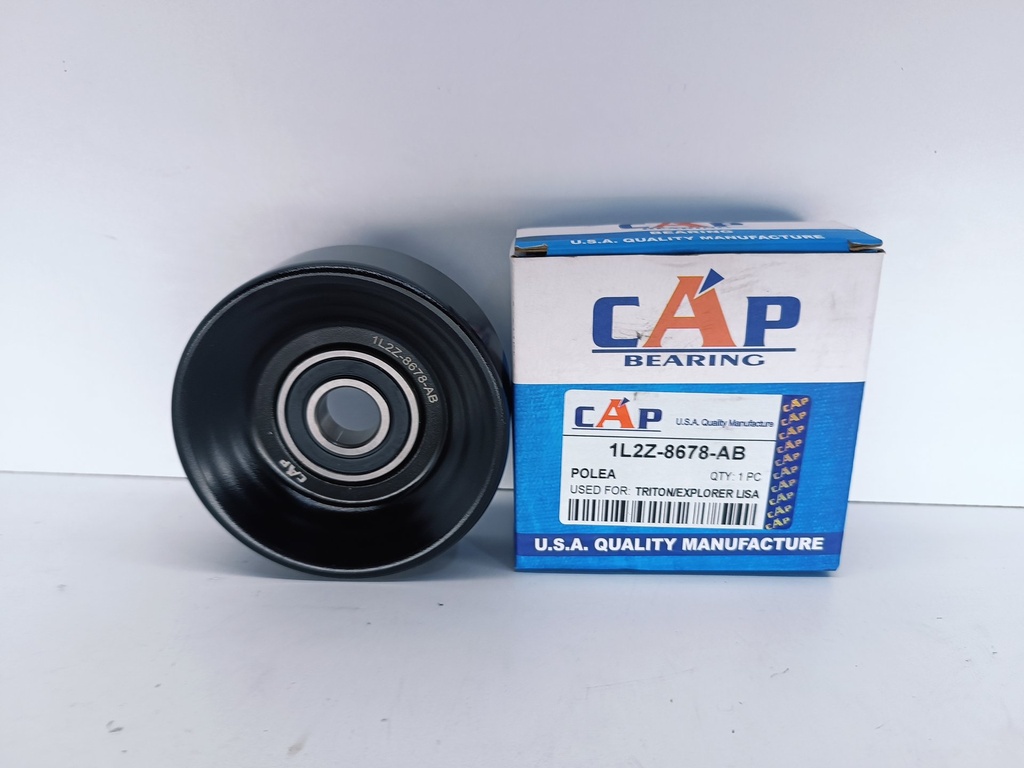 POLEA TENSORA CORREA UNICA CHEYENE GRAND BLAZER SILVERADO TAHOE TRITON EXPLORER FX4 SANTA FE 2.7 - Vista 2