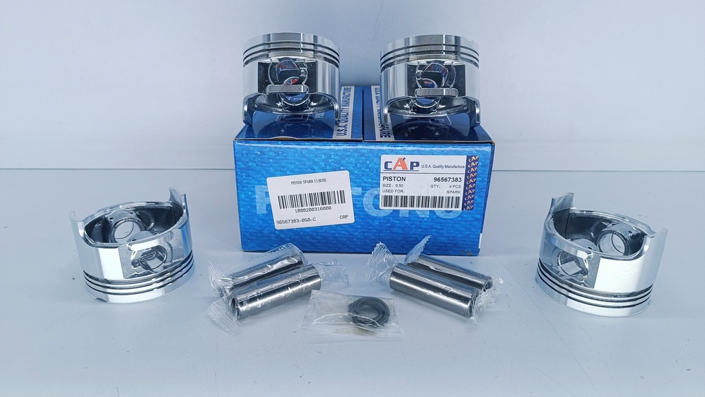 PISTON SPARK 1.1 (030) (1.2X1.2X2.5 68.5MM) - Vista 1