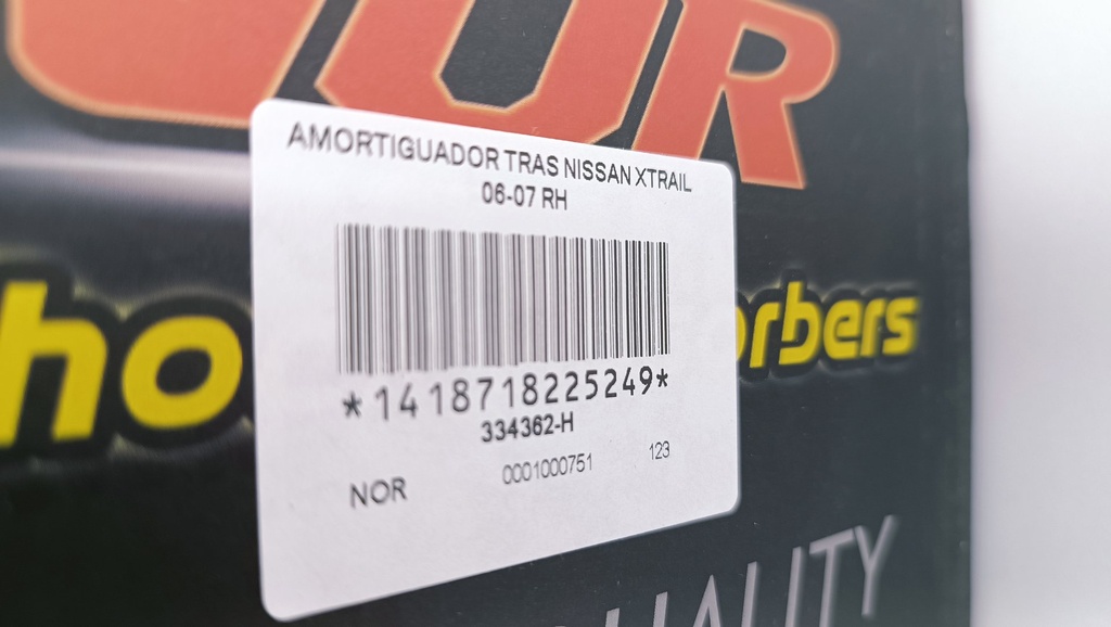 AMORTIGUADOR TRAS NISSAN XTRAIL 06-07 RH - Vista 3