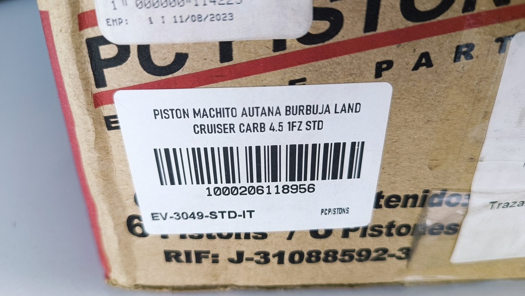 ANILLO AUTANA BURBUJA MACHITO 4.5 F.I. 1FZ 98-08 (STD) (2X2X4 100MM) - Vista 8