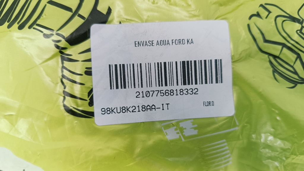 ENVASE AGUA FORD KA - Vista 5