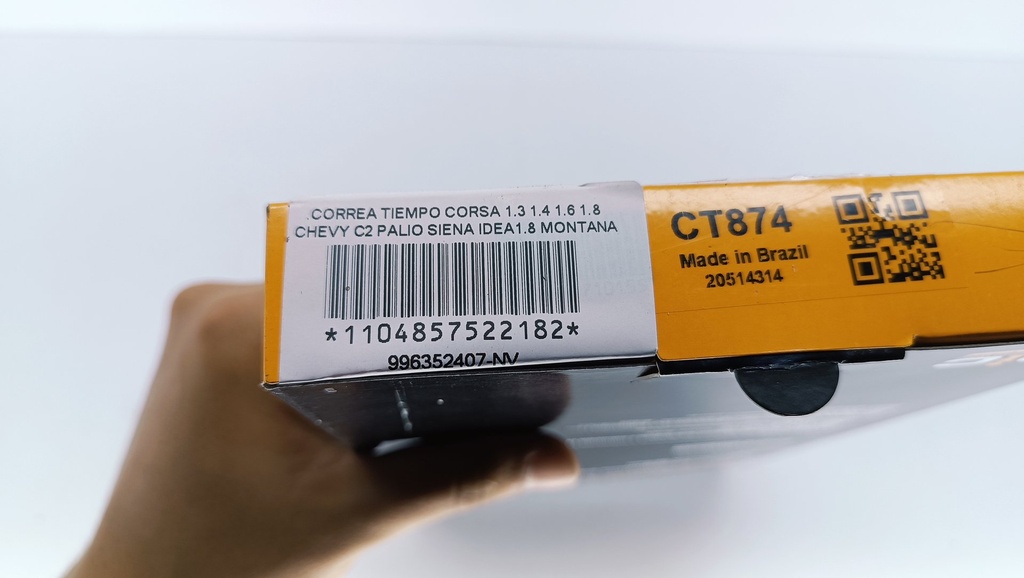 CORREA TIEMPO CORSA 1.3 1.4 1.6 1.8 CHEVY C2 PALIO SIENA IDEA1.8 MONTANA MERIVA CIELO LANO AVEO 1.5 (111D) - Vista 5