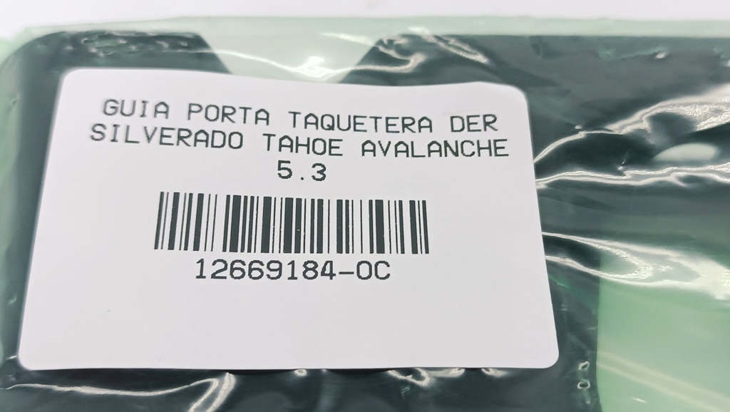 GUIA PORTA TAQUETERA DER SILVERADO TAHOE AVALANCHE 5.3 - Vista 5