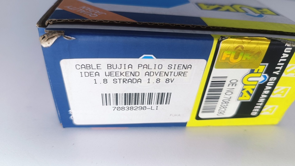 CABLE BUJIA PALIO SIENA IDEA WEEKEND ADVENTURE 1.8 STRADA 1.8 8V - Vista 5