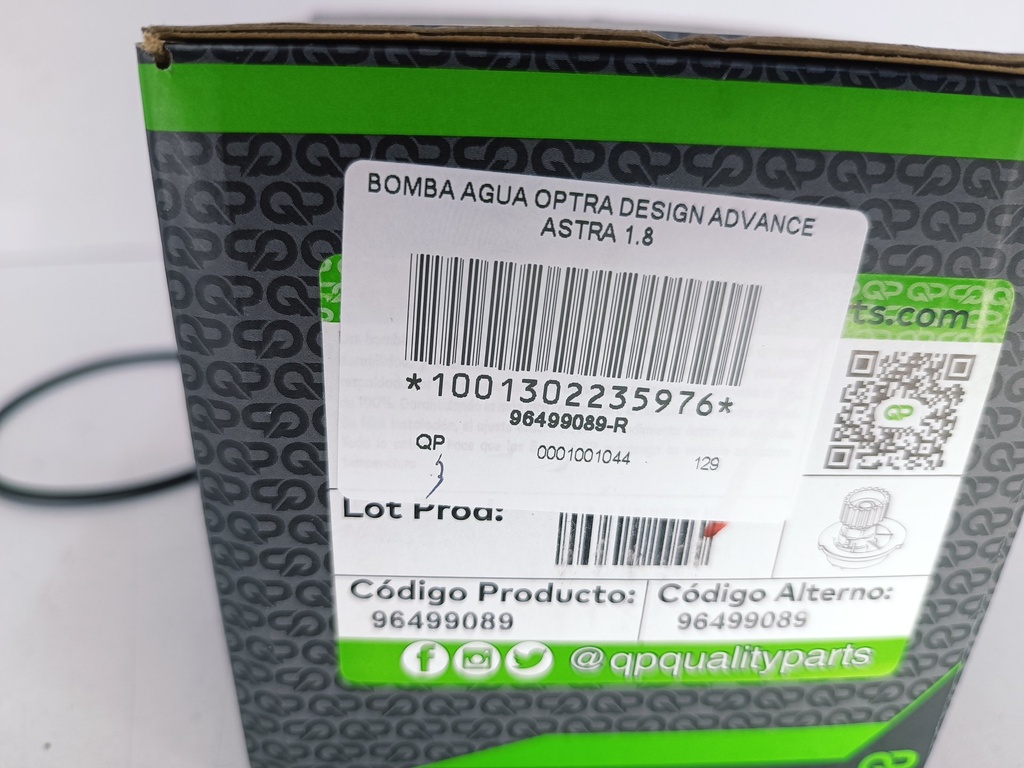 BOMBA AGUA OPTRA DESIGN ADVANCE ASTRA 1.8 - Vista 4