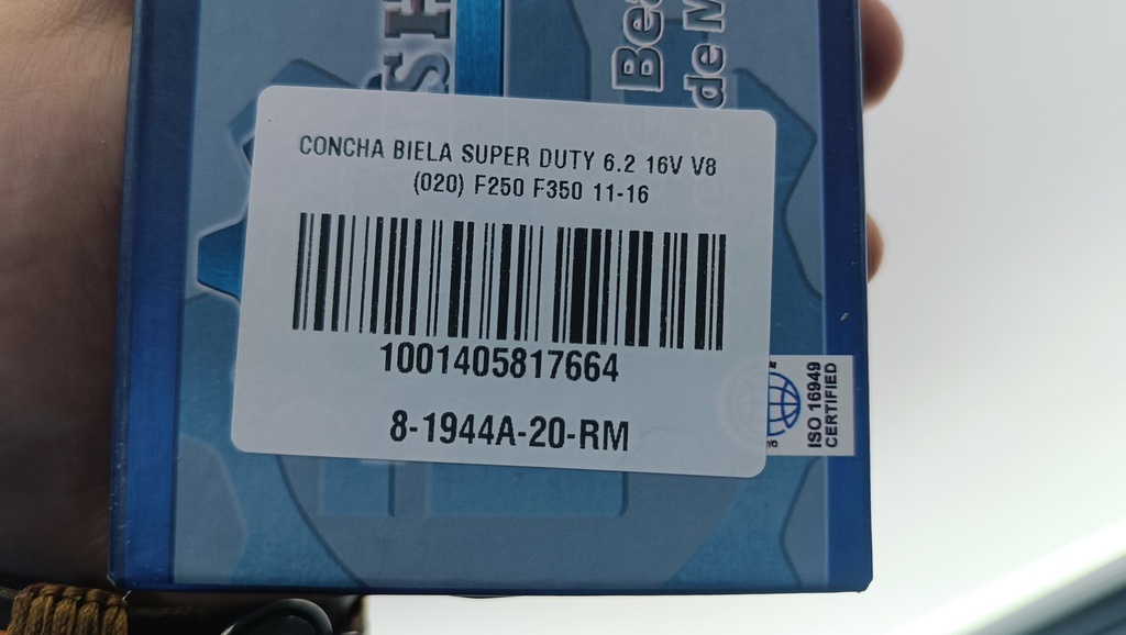 CONCHA BIELA SUPER DUTY 6.2 16V V8 (020) F250 F350 11-16 - Vista 5