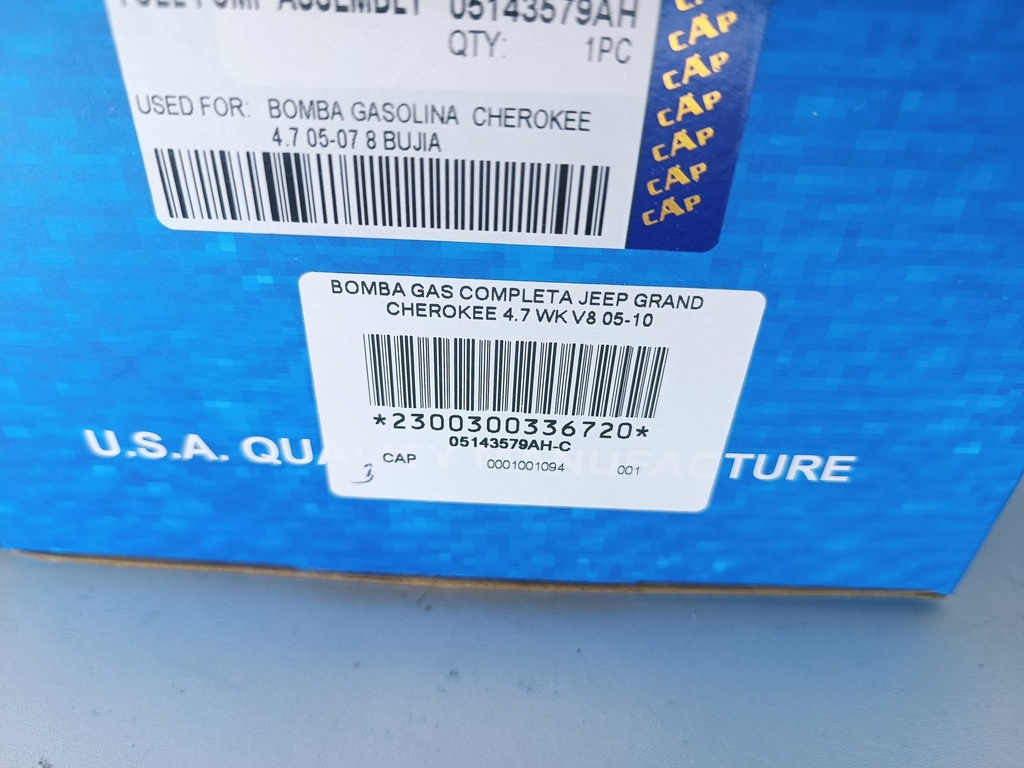 BOMBA GAS COMPLETA JEEP GRAND CHEROKEE 4.7 WK V8 05-10 - Vista 9