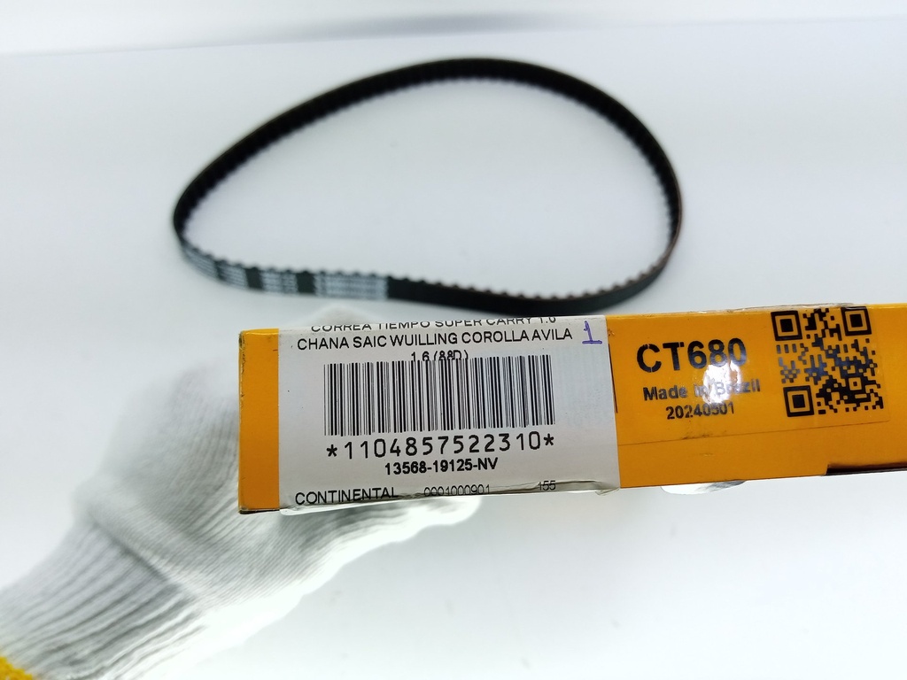 CORREA TIEMPO SUPER CARRY 1.0 CHANA SAIC WUILLING COROLLA AVILA 1.6 (88D) - Vista 3
