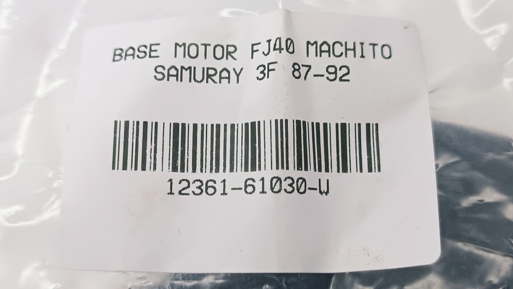 BASE MOTOR DER IZQ 2F 3F MACHITO SAMURAI HASTA EL 92 - Vista 4