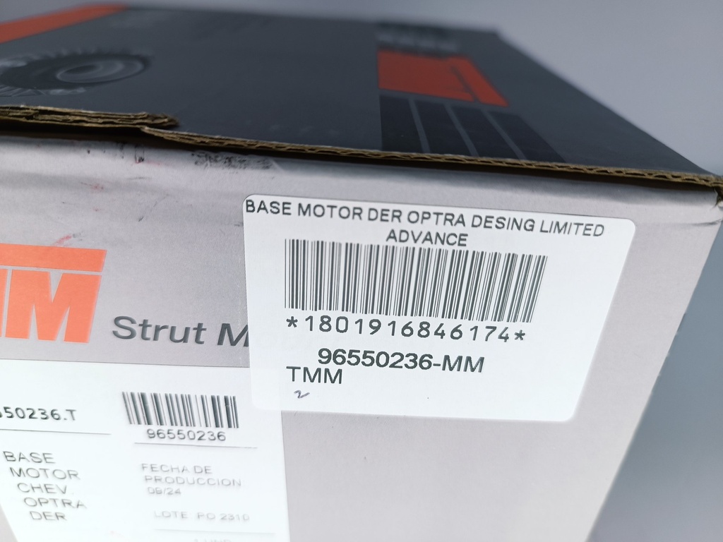 BASE MOTOR DER OPTRA DESING LIMITED ADVANCE - Vista 4