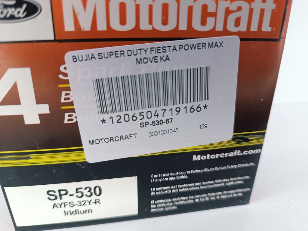BUJIA SUPER DUTY FIESTA POWER MAX MOVE KA - Vista 7