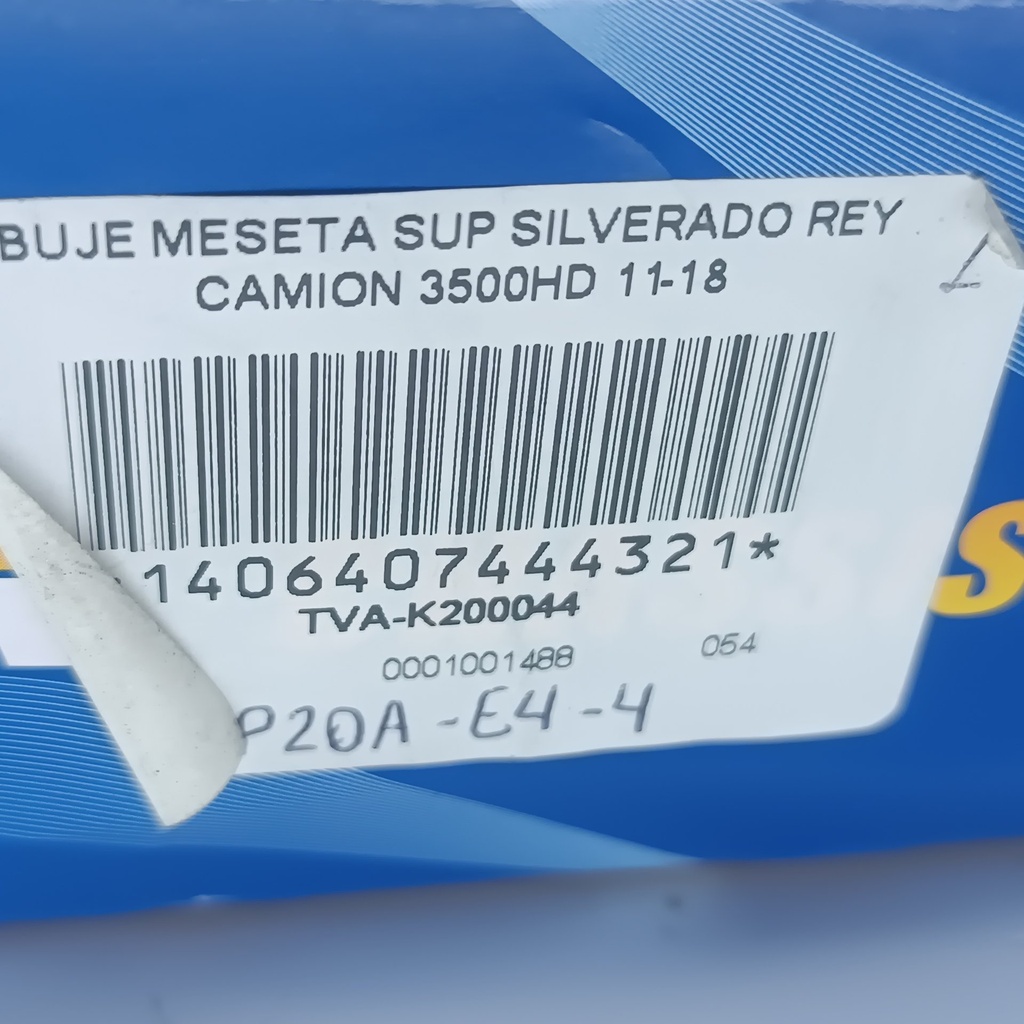 BUJE MESETA SUP SILVERADO REY CAMION 3500HD 11-18 - Vista 9