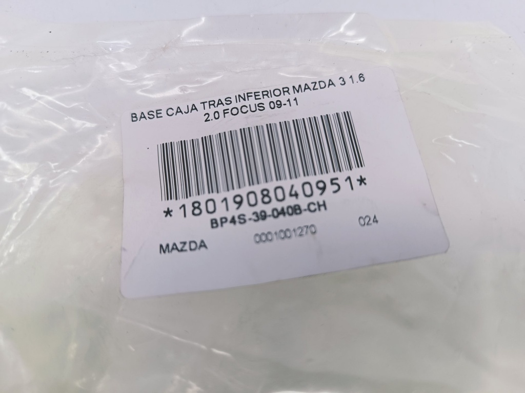 BASE CAJA TRAS INFERIOR MAZDA 3 1.6 2.0 FOCUS 09-11 - Vista 4