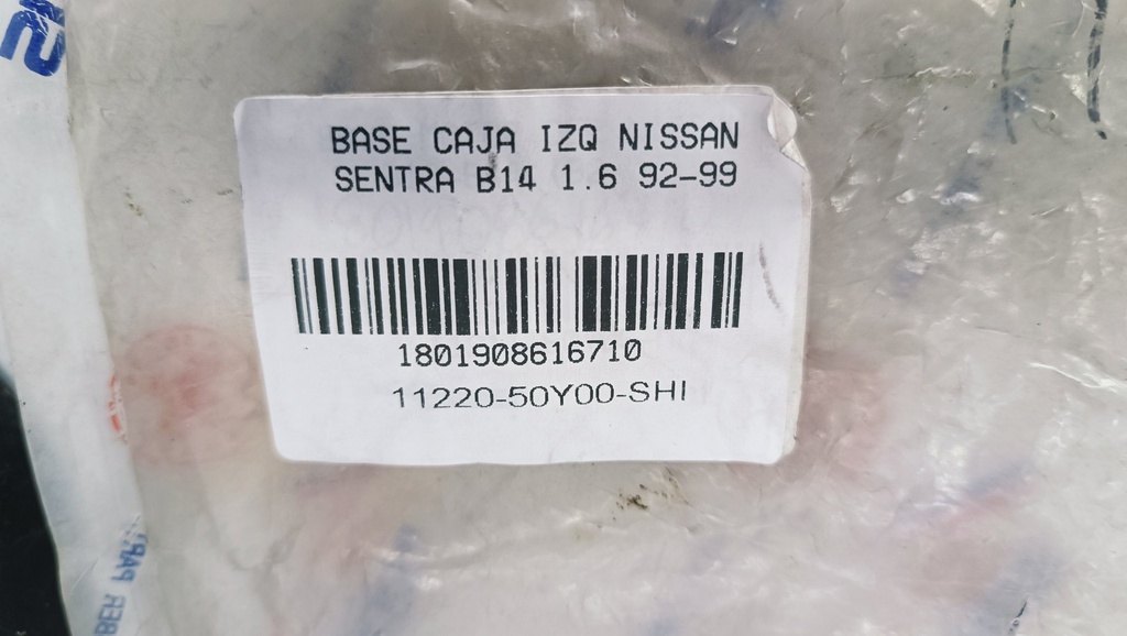 BASE CAJA IZQ AUT/SIN NISSAN B13 8 VALV - Vista 7