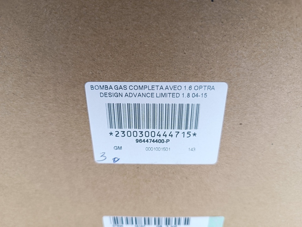 BOMBA GAS COMPLETA AVEO 1.6 OPTRA DESIGN ADVANCE LIMITED 1.8 04-15 - Vista 4