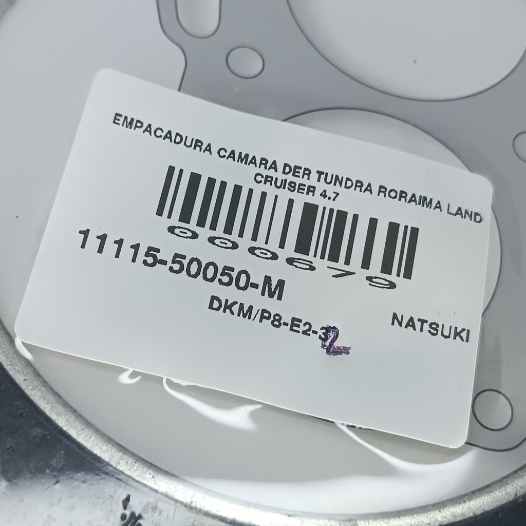 EMPACADURA CAMARA DER TUNDRA RORAIMA LAND CRUISER 4.7 - Vista 6