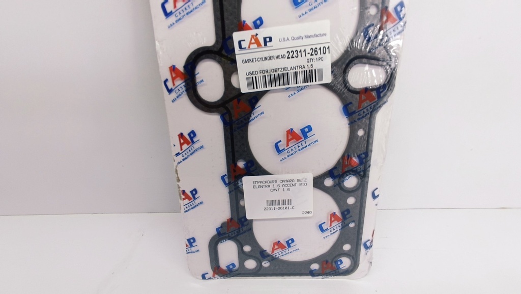 EMPACADURA CAMARA GETZ ELANTRA 1.6 ACCENT RIO CVVT 1.6 - Vista 2