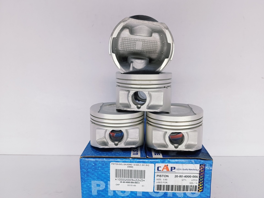 PISTON GOL SAVEIRO 1.8 020 (1.2X1.5X2 81MM) - Vista 2