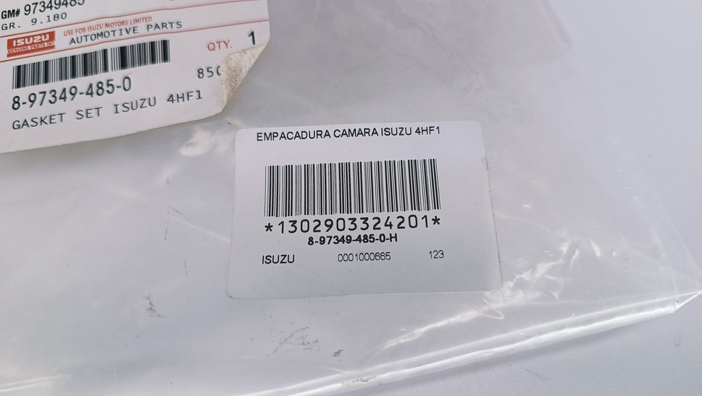 EMPACADURA CAMARA ISUZU 4HF1 - Vista 8