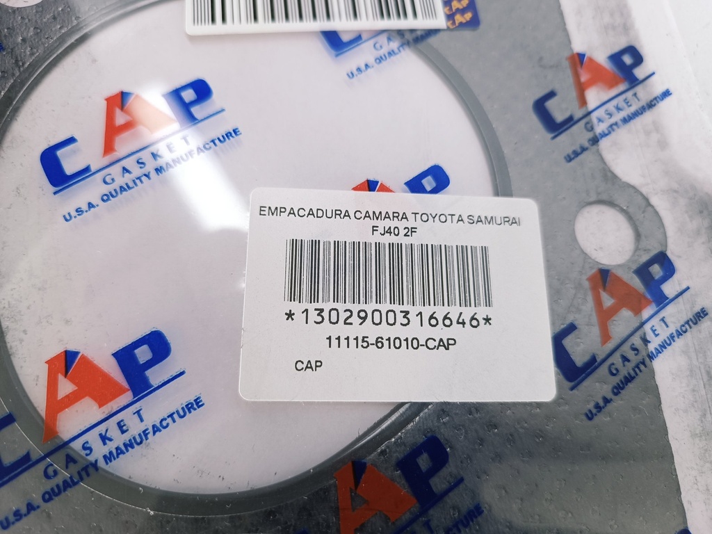 EMPACADURA CAMARA TOYOTA SAMURAI FJ40 2F - Vista 5