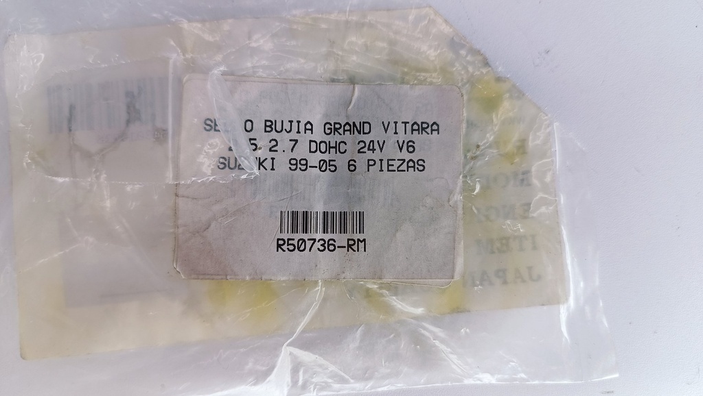 EMPACADURA SELLO BUJIA GRAND VITARA 2.5 2.7 - Vista 5