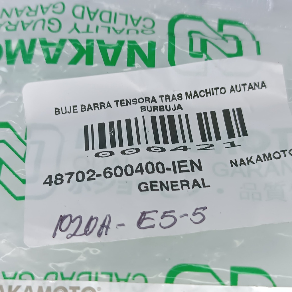 BUJE BARRA TENSORA TRAS MACHITO AUTANA BURBUJA - Vista 8