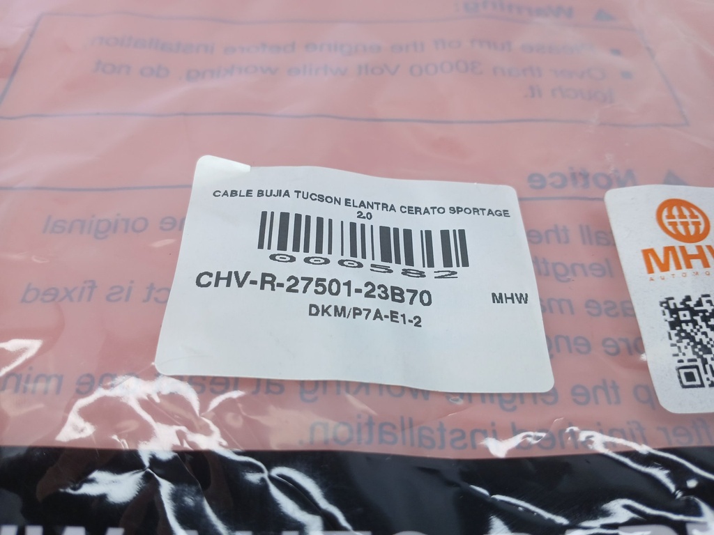 CABLE BUJIA TUCSON ELANTRA CERATO SPORTAGE 2.0 - Vista 8