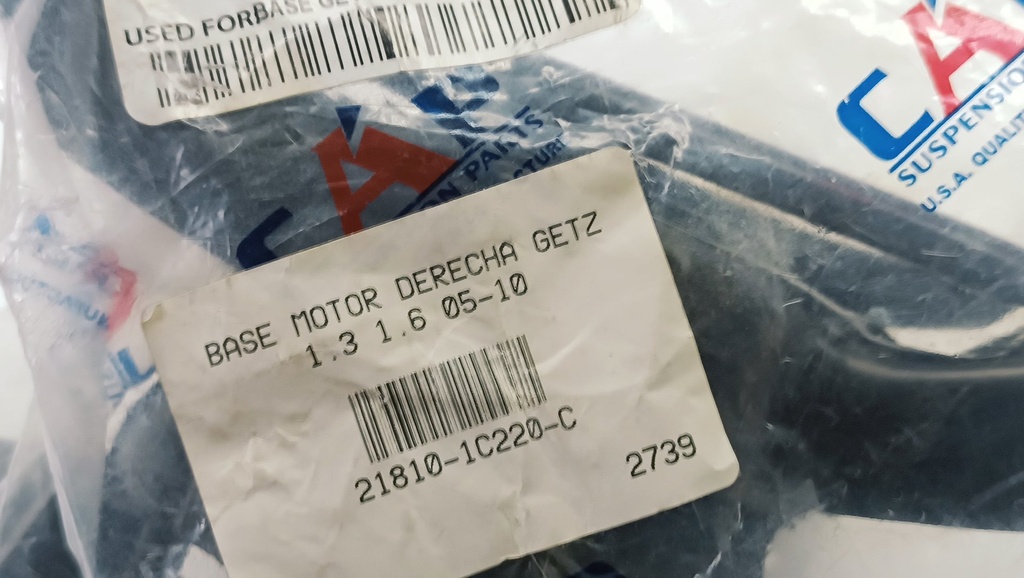 BASE MOTOR DER GETZ 1.3 1.6 05-10 - Vista 7