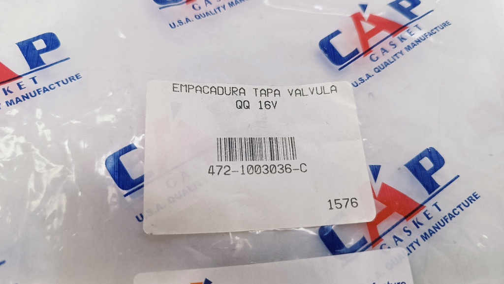 EMPACADURA TAPA VALVULA QQ3 16V - Vista 3