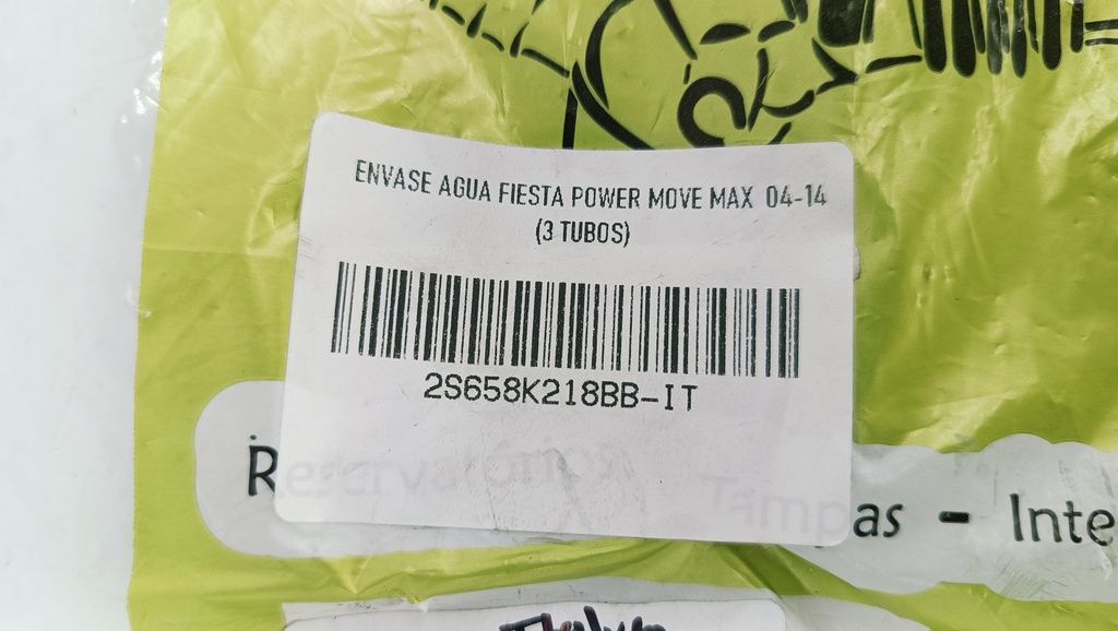 ENVASE AGUA ECOSPORT (3 TUBOS) - Vista 4