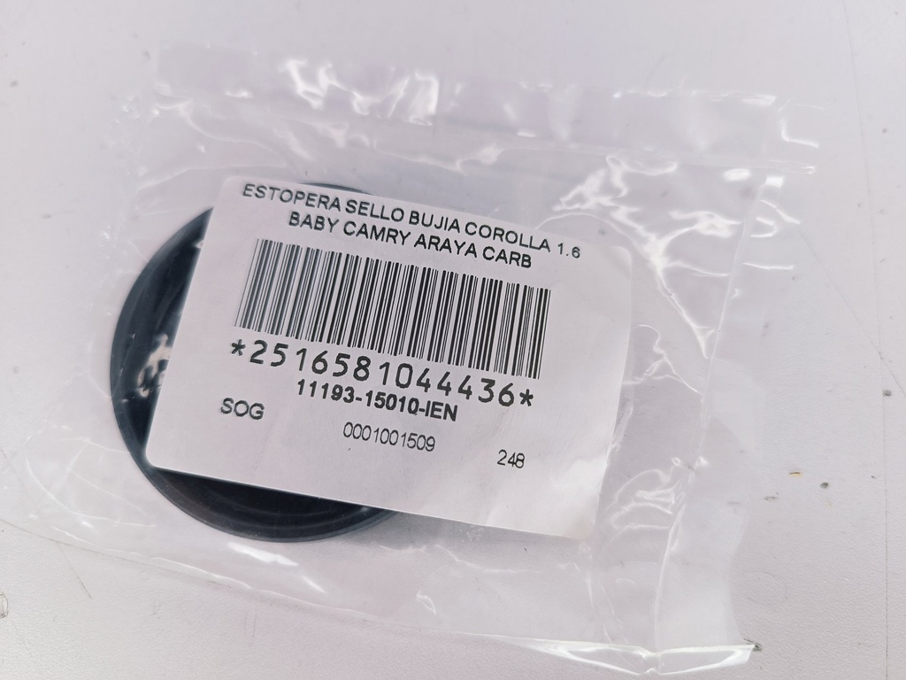 ESTOPERA SELLO BUJIA COROLLA 1.6 BABY CAMRY ARAYA CARB - Vista 5