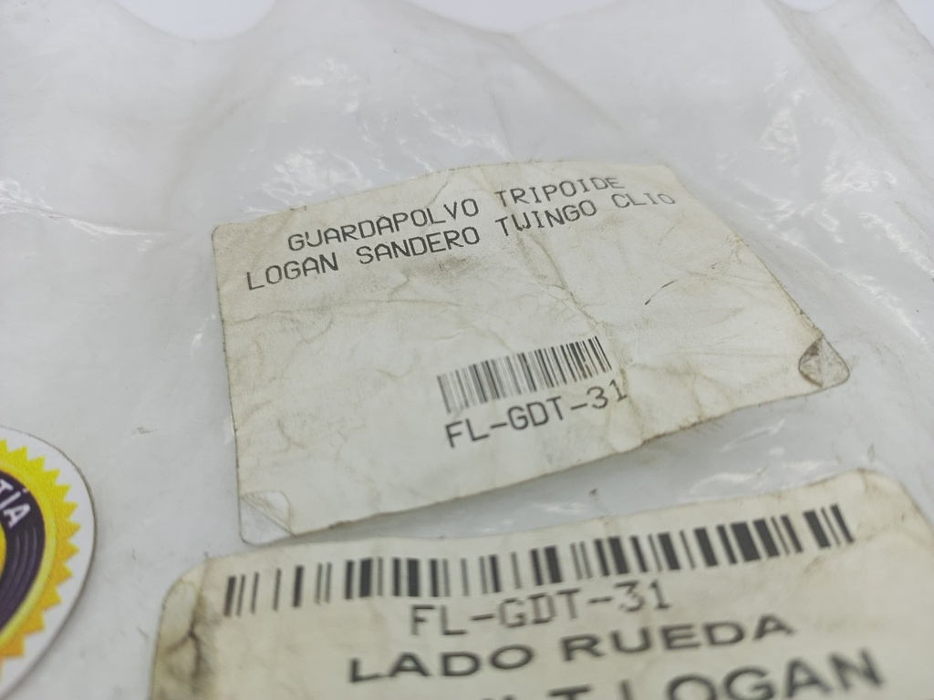 GUARDAPOLVO TRIPOIDE LADO RUEDA LOGAN SANDERO TWINGO CLIO - Vista 4