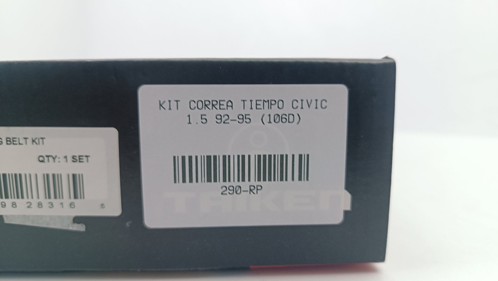 KIT CORREA TIEMPO CIVIC 1.5 92-95 (106D) - Vista 6