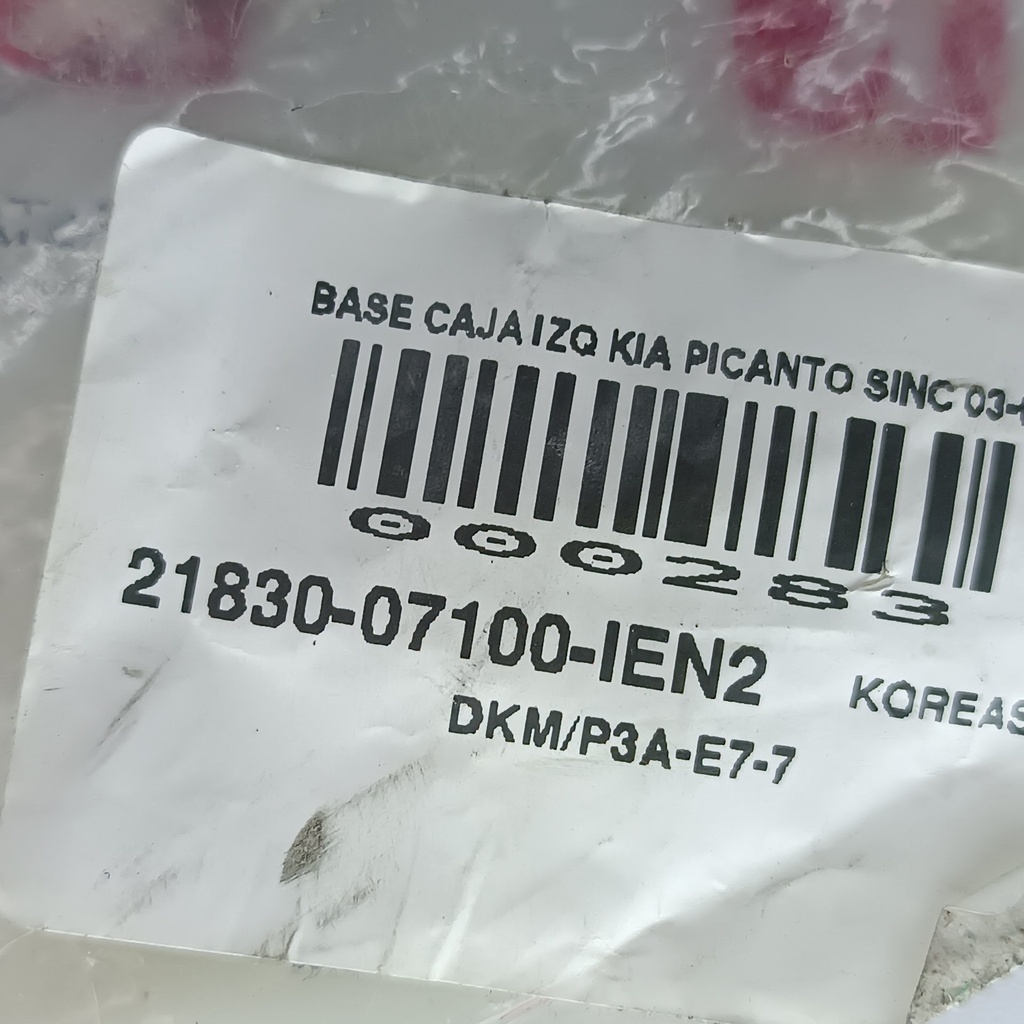 BASE CAJA IZQ KIA PICANTO SINC 03-07 - Vista 7