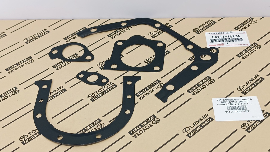 KIT EMPACADURA COROLLA BABY CAMRY 1.6 1.8 94-02 SAPITO PANTALLITA INYECCION 93-02 - Vista 5