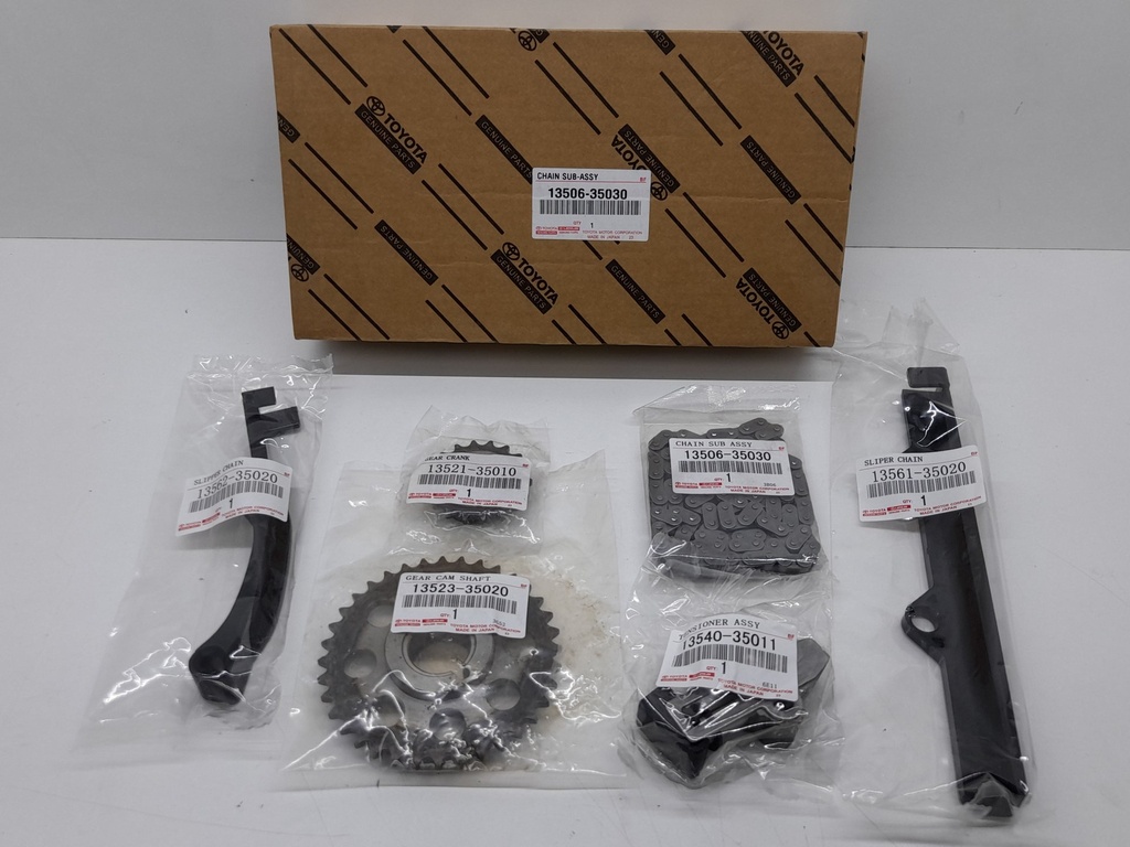 KIT CADENA TIEMPO HILUX 22R 96 ESLABONE 88-96 - Vista 9