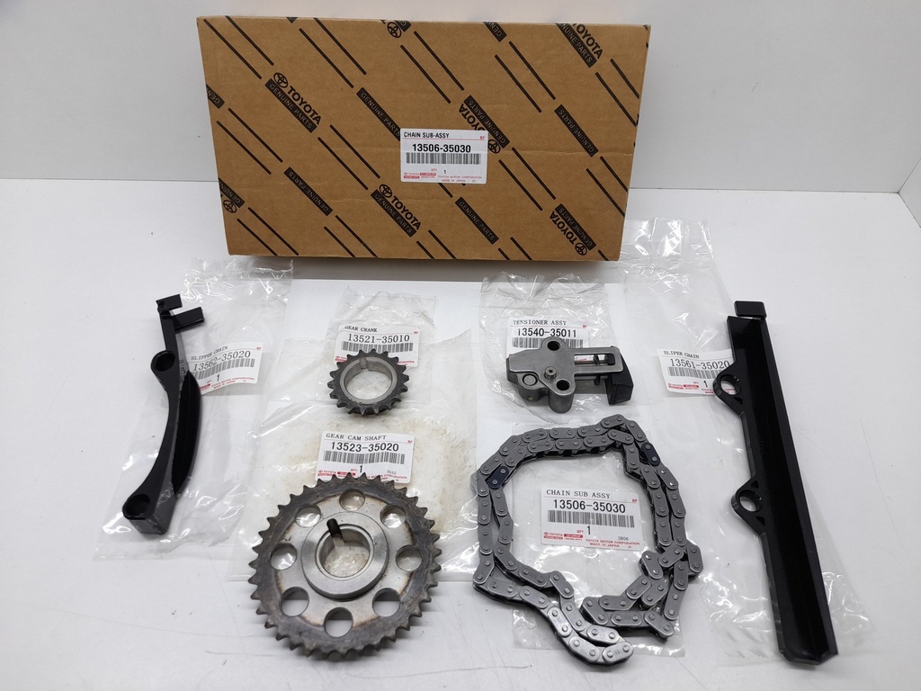 KIT CADENA TIEMPO HILUX 22R 96 ESLABONE 88-96 - Vista 10
