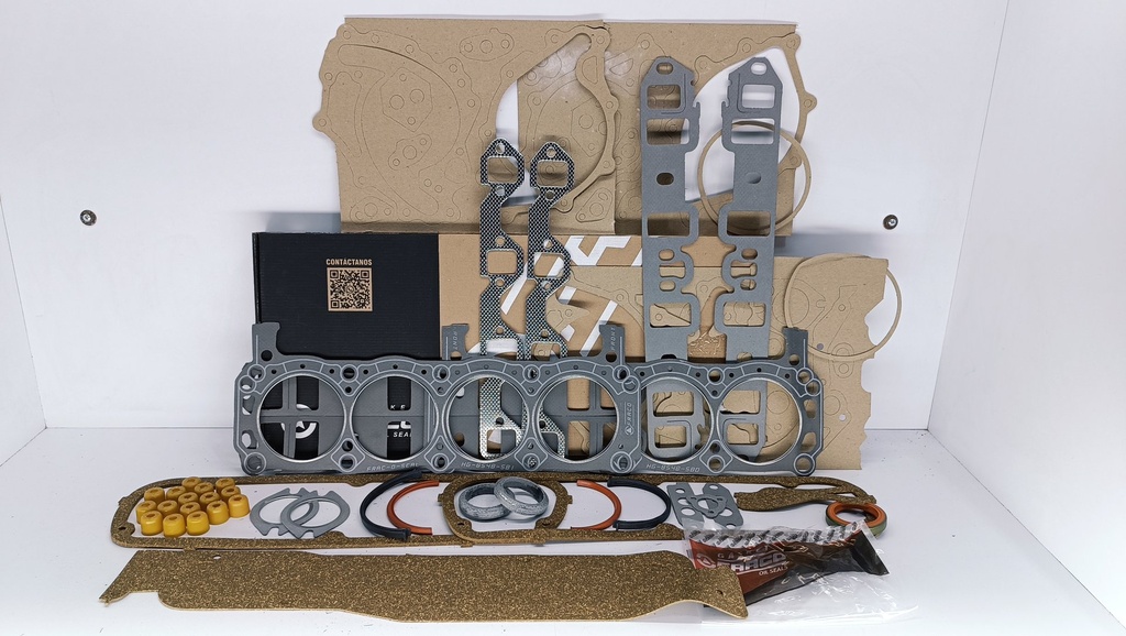 KIT EMPACADURA FORD LTD FAIRLANE CONQUISTADOR 68-83 260 289 302 8V 5 MOD VIEJO CUELLO - Vista 4
