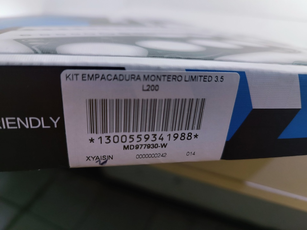 KIT EMPACADURA MONTERO LIMITED 3.5 L200 - Vista 6