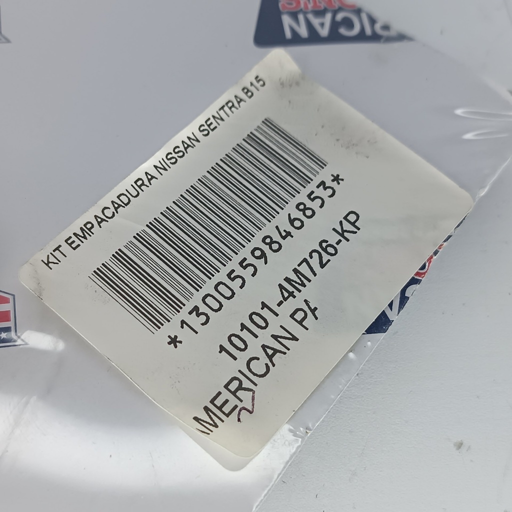 KIT EMPACADURA NISSAN SENTRA B15 - Vista 9