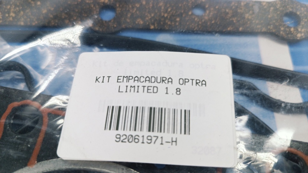 KIT EMPACADURA OPTRA LIMITED 1.8 - Vista 10