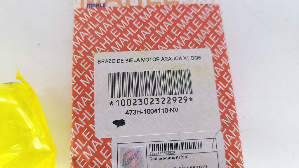 BRAZO DE BIELA MOTOR ARAUCA X1 QQ 1.3 QQ6 - Vista 4