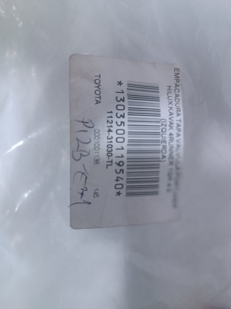 EMPACADURA TAPA VALVULA FORTUNER HILUX KAVAK 4RUNNER 1GR 4.0 (IZQUIERDA) - Vista 1