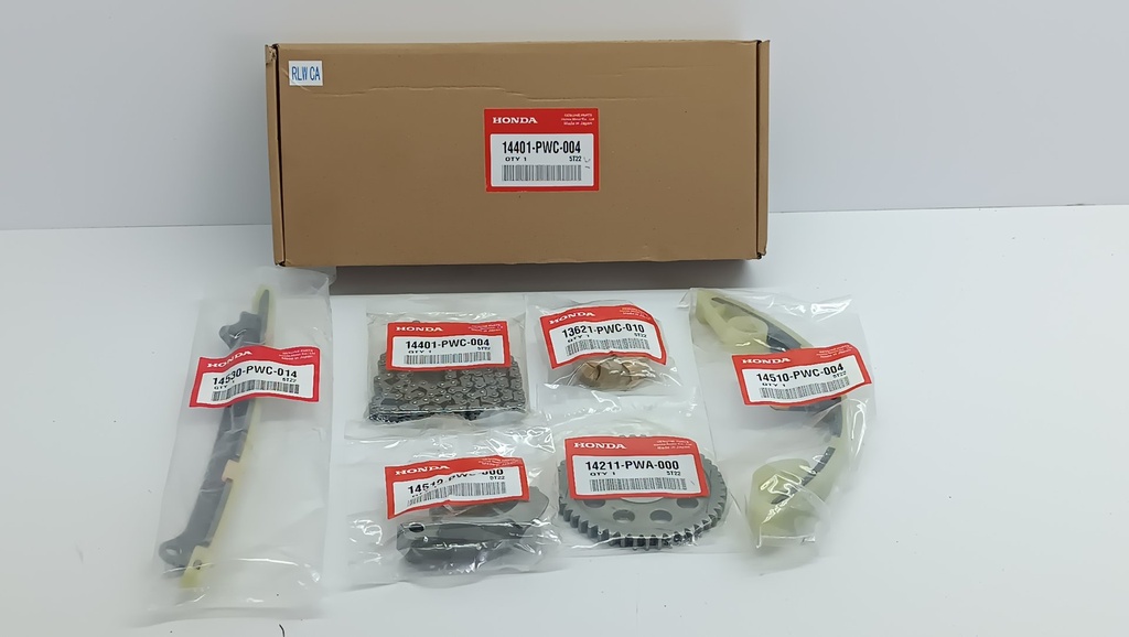 KIT CADENA TIEMPO HONDA FIT L-1.5 06-08 ( 66 ESLABONE) ( MOTOR i-VTEC) - Vista 2