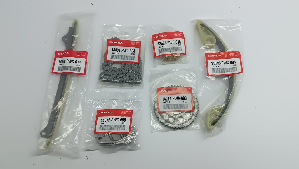 KIT CADENA TIEMPO HONDA FIT L-1.5 06-08 ( 66 ESLABONE) ( MOTOR i-VTEC) - Vista 3