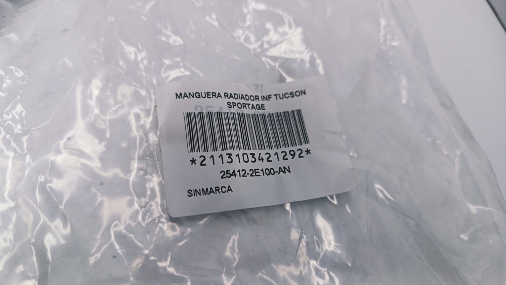 MANGUERA RADIADOR INF TUCSON SPORTAGE - Vista 5