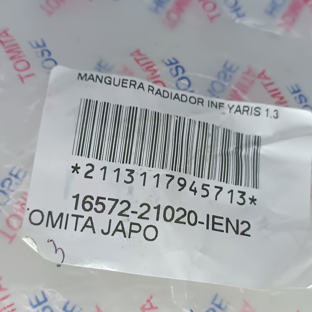 MANGUERA RADIADOR INF YARIS 1.3 - Vista 5