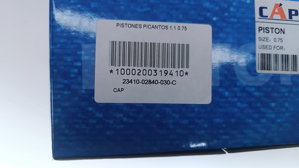 PISTON KIA PICANTO ATOS 1.1 030 (1.2X1.2X2 67MM) - Vista 4