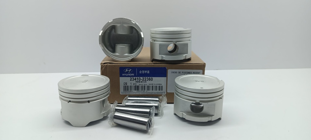 PISTON ACCENT DODGE BRISA GETZ 1.3 (030) 96-07 (1.5X1.5X3 71.5MM) - Vista 3